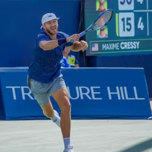 At the National Bank Open Toronto 2023 - Brayden Schnur