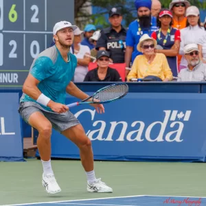 At the National Bank Open Toronto 2023 - Brayden Schnur