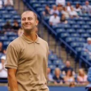 Brayden Schnur at Davis Cup Presentation at NBO 2023